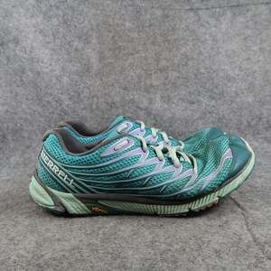 Merrell Shoes Womens 8.5 Athletic Trainer Bare Access Arc 4 Trail Running Blue